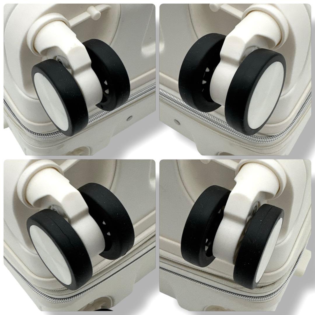 未使用タグ付 Coleman キャリーケース Mサイズ 60L 69L ホワイト