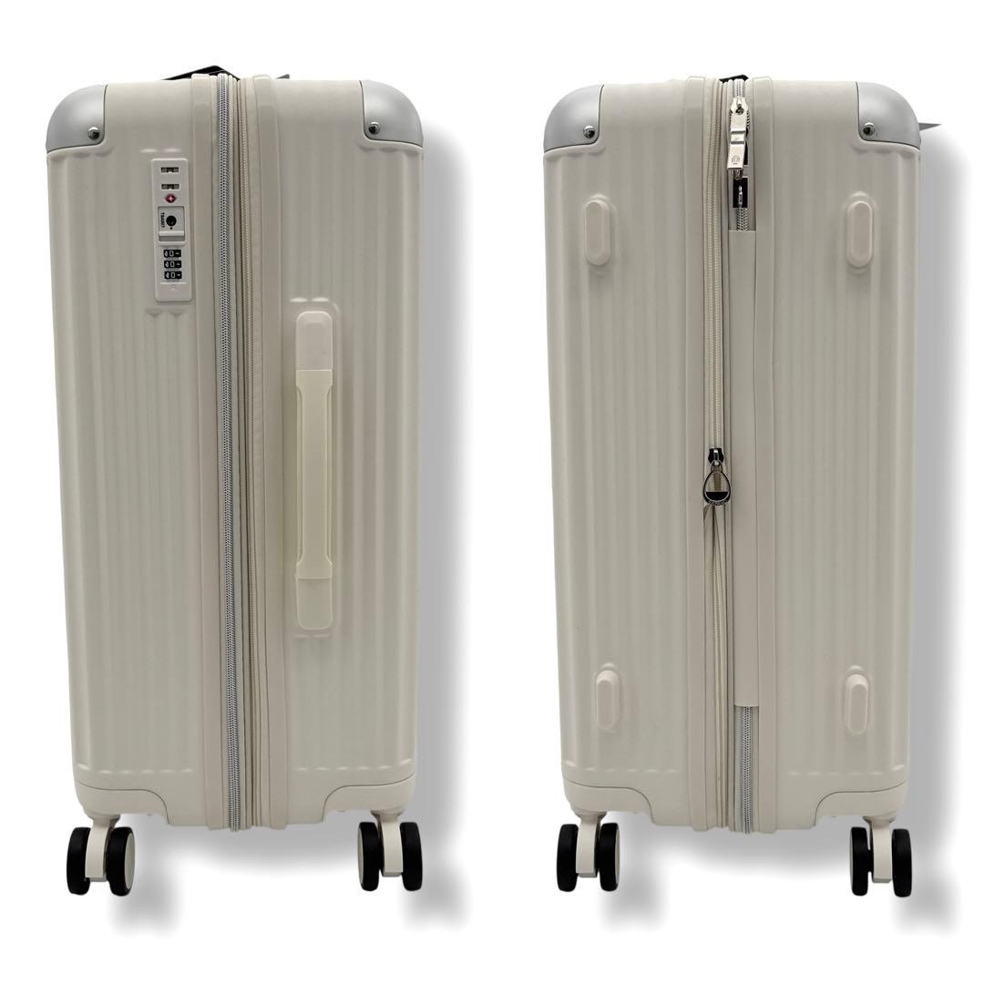 未使用タグ付 Coleman キャリーケース Mサイズ 60L 69L ホワイト