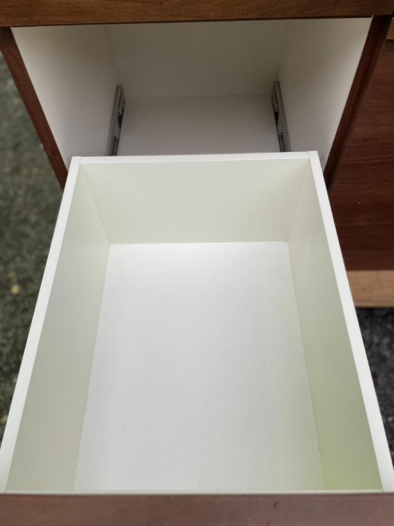 大阪京都限定 堀田木工所 オープンボードクリスS ウォルナット 食器棚