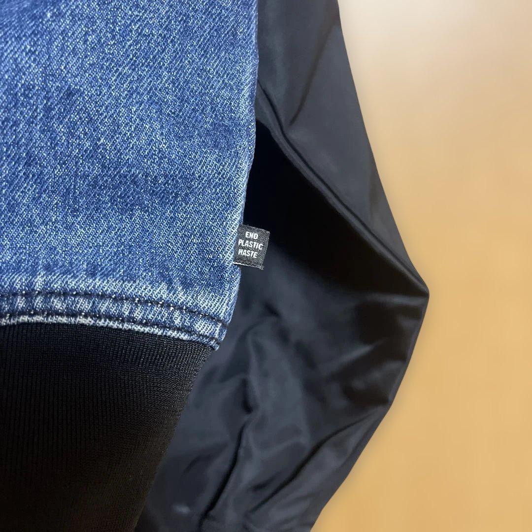 アディダス　カレッジ　デニムジャケット　XL