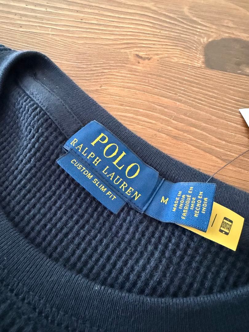 【新品未使用】Polo Ralph Lauren ネイビー M 長袖Tシャツ