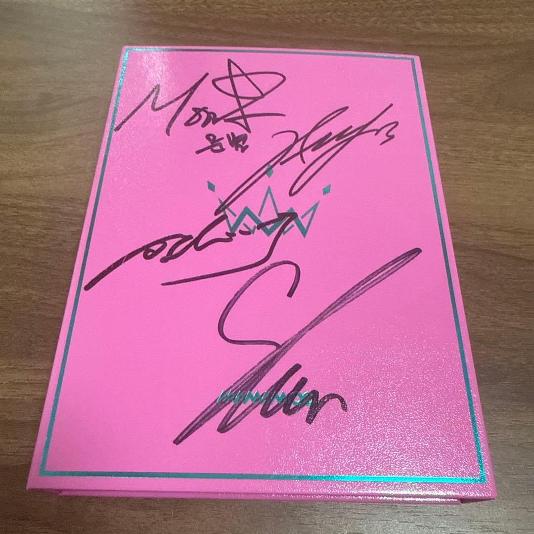 MAMAMOO 直筆サイン入りアルバム