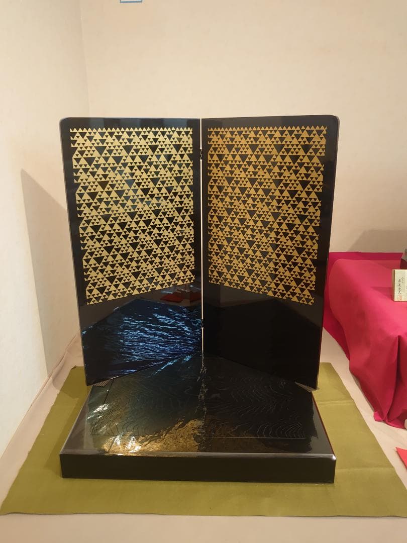 ●新品●早い者勝ち●訳あり品●フルセット　長鍬正絹糸威兜飾り　25万円高級品