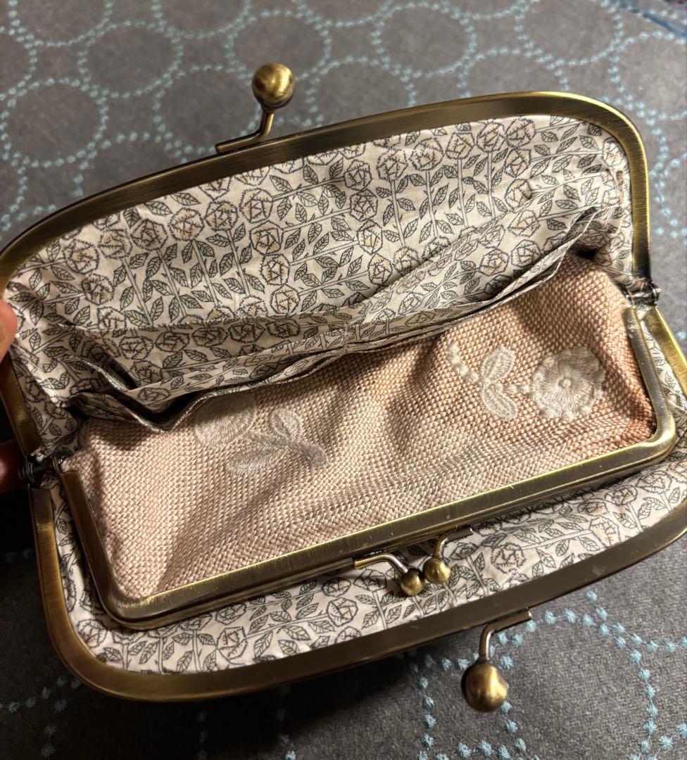 ミナペルホネン　親子がま口