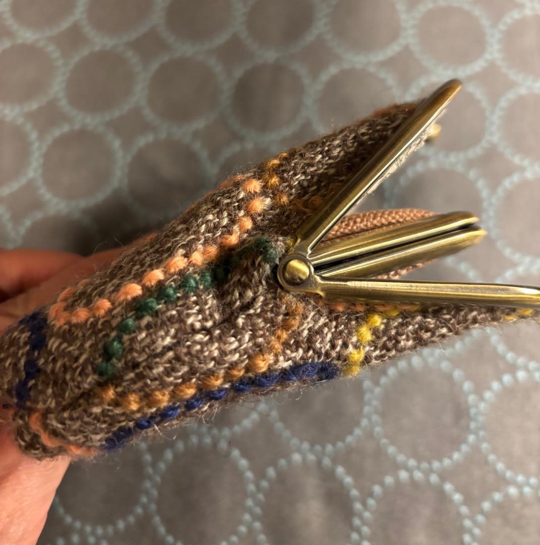 ミナペルホネン　親子がま口