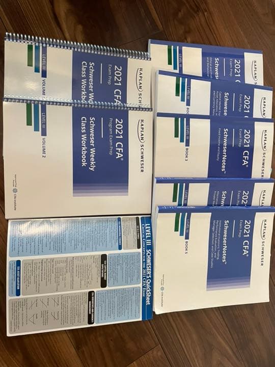 語学・辞書・学習参考書 CFA level 3 Schweser