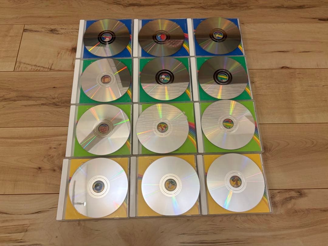 【ほぼ未使用】ディズニー英語システム Story and Songs CD12枚