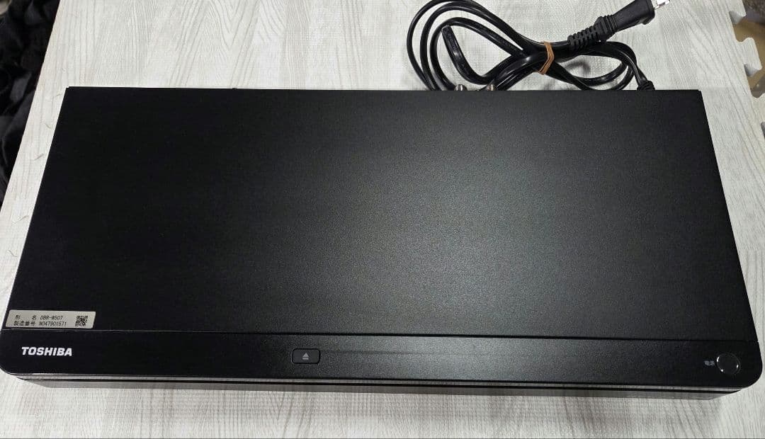 111801 TOSHIBA HDD Blu-rayレコーダー DBR-W507