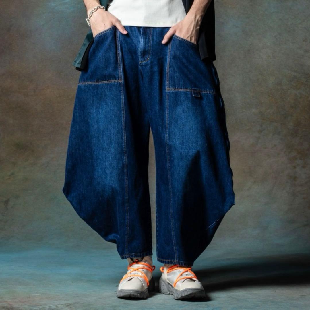 たか 様glamb Kite Shaped Denim カイトシェイプト L.