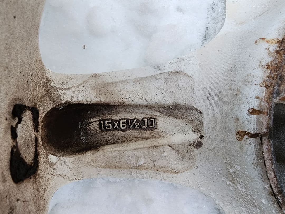 PCD100/4H✴ENKEI 5本スポーク16×6.5J 35