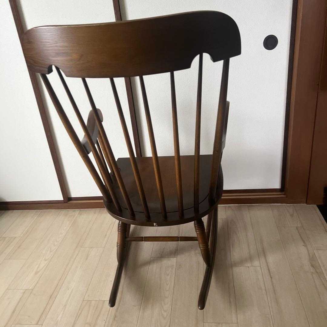 飛騨産業HIDA ロッキングチェア　木の椅子