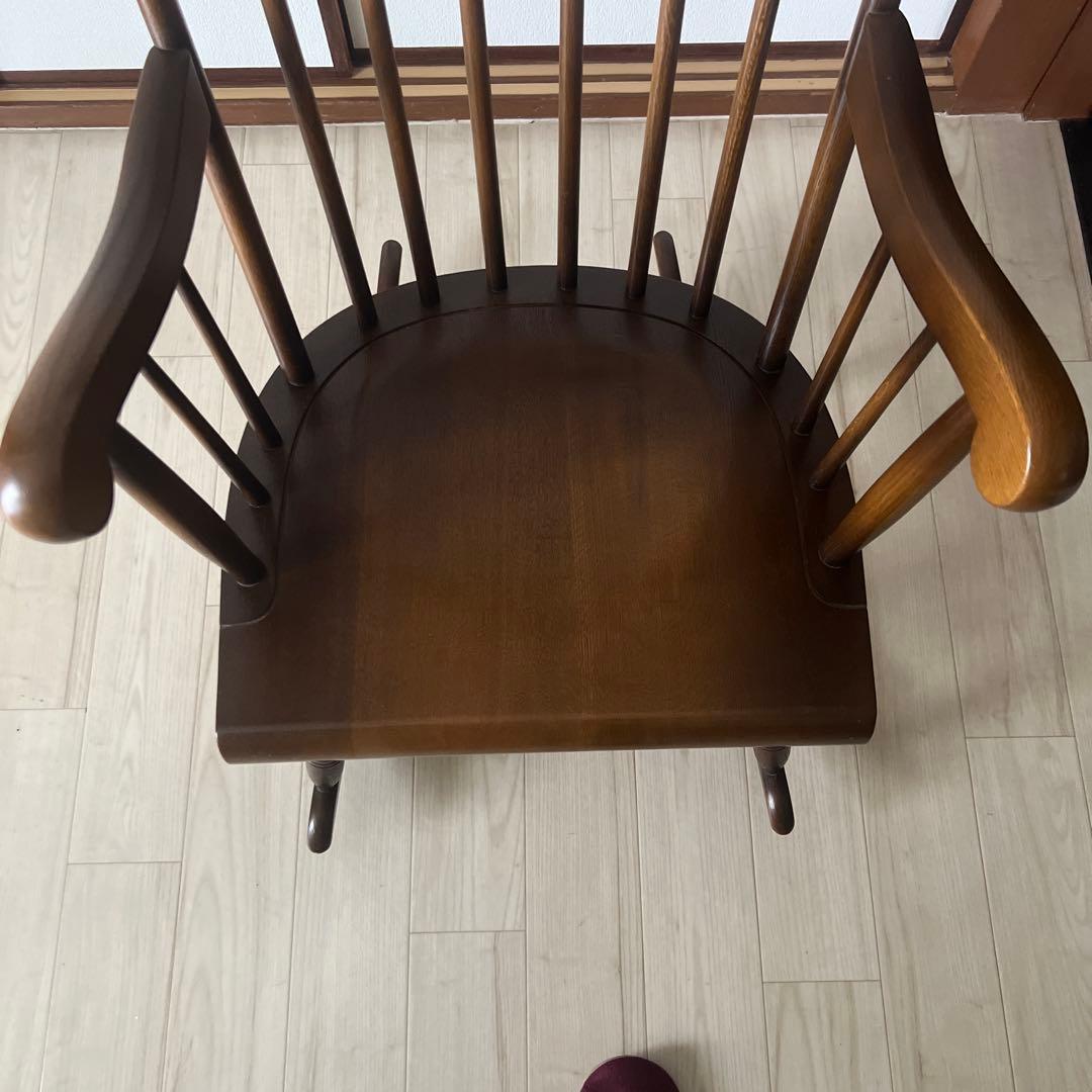 飛騨産業HIDA ロッキングチェア　木の椅子