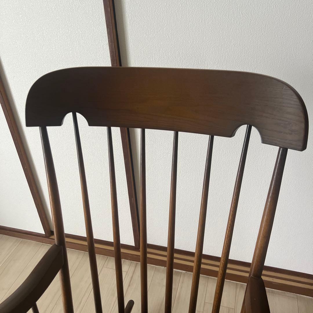 飛騨産業HIDA ロッキングチェア　木の椅子