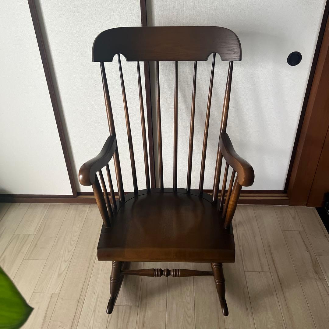 飛騨産業HIDA ロッキングチェア　木の椅子