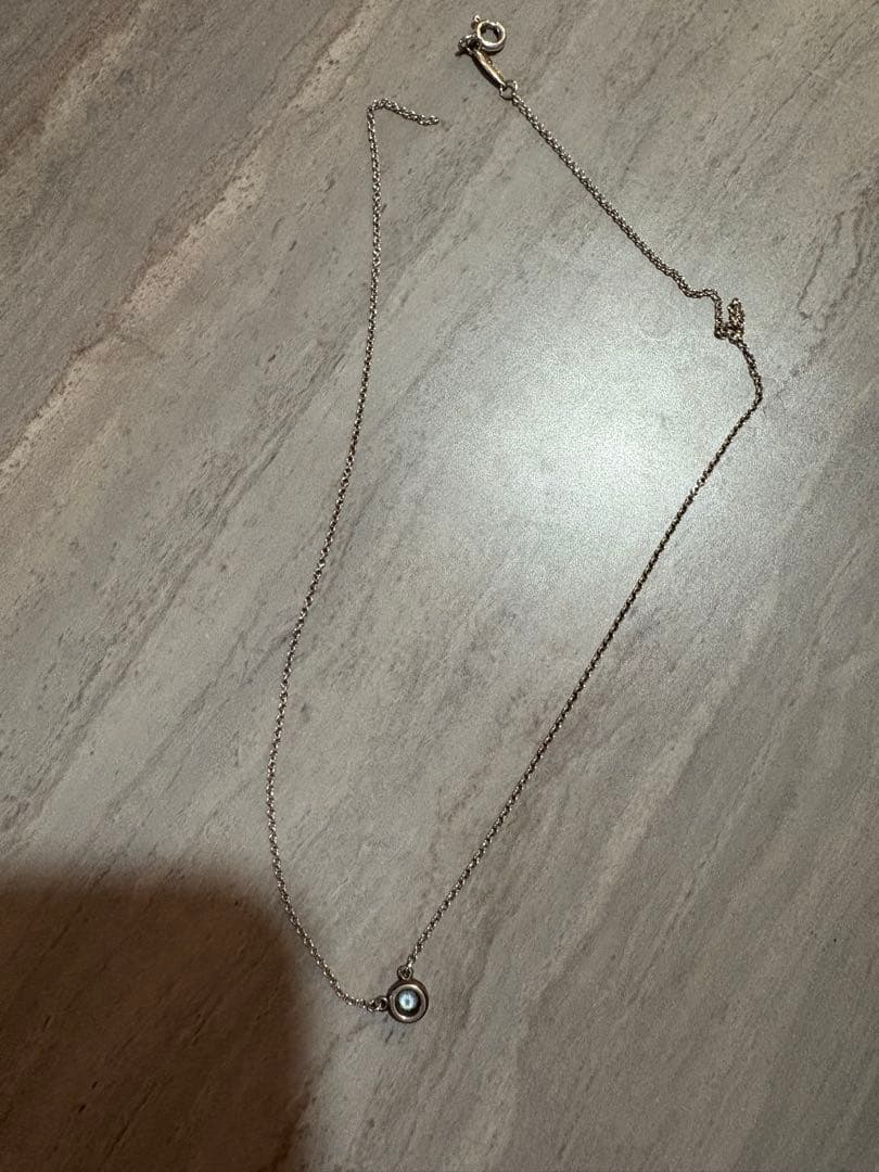 【訳あり】ティファニーネックレス　チェーン切れ