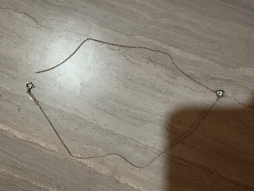 【訳あり】ティファニーネックレス　チェーン切れ