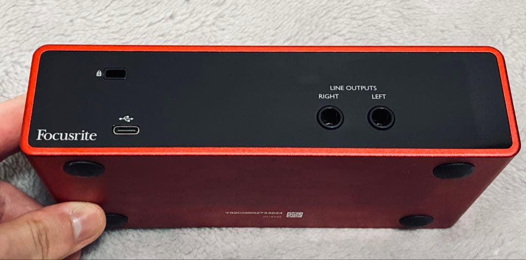 【ちょきりん】Focusrite Scarlett 2i2 Gen3