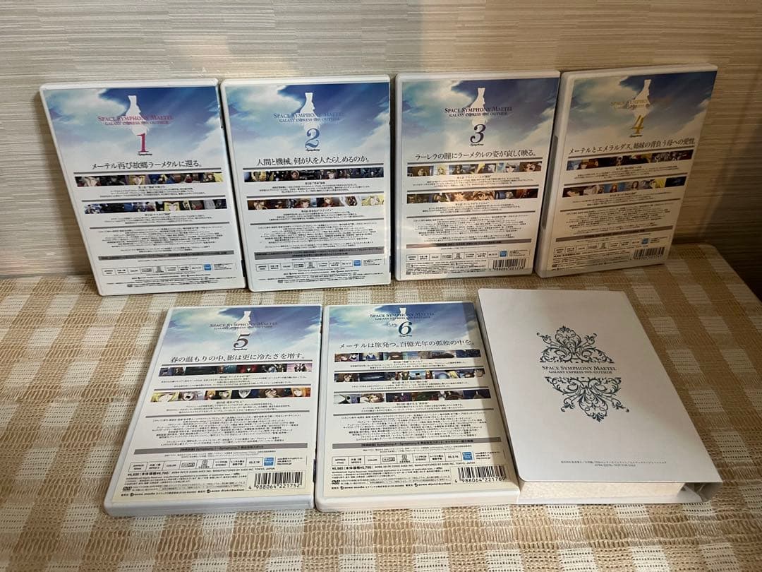 宇宙交響詩メーテル ～銀河鉄道999外伝～ 全6巻セット DVD