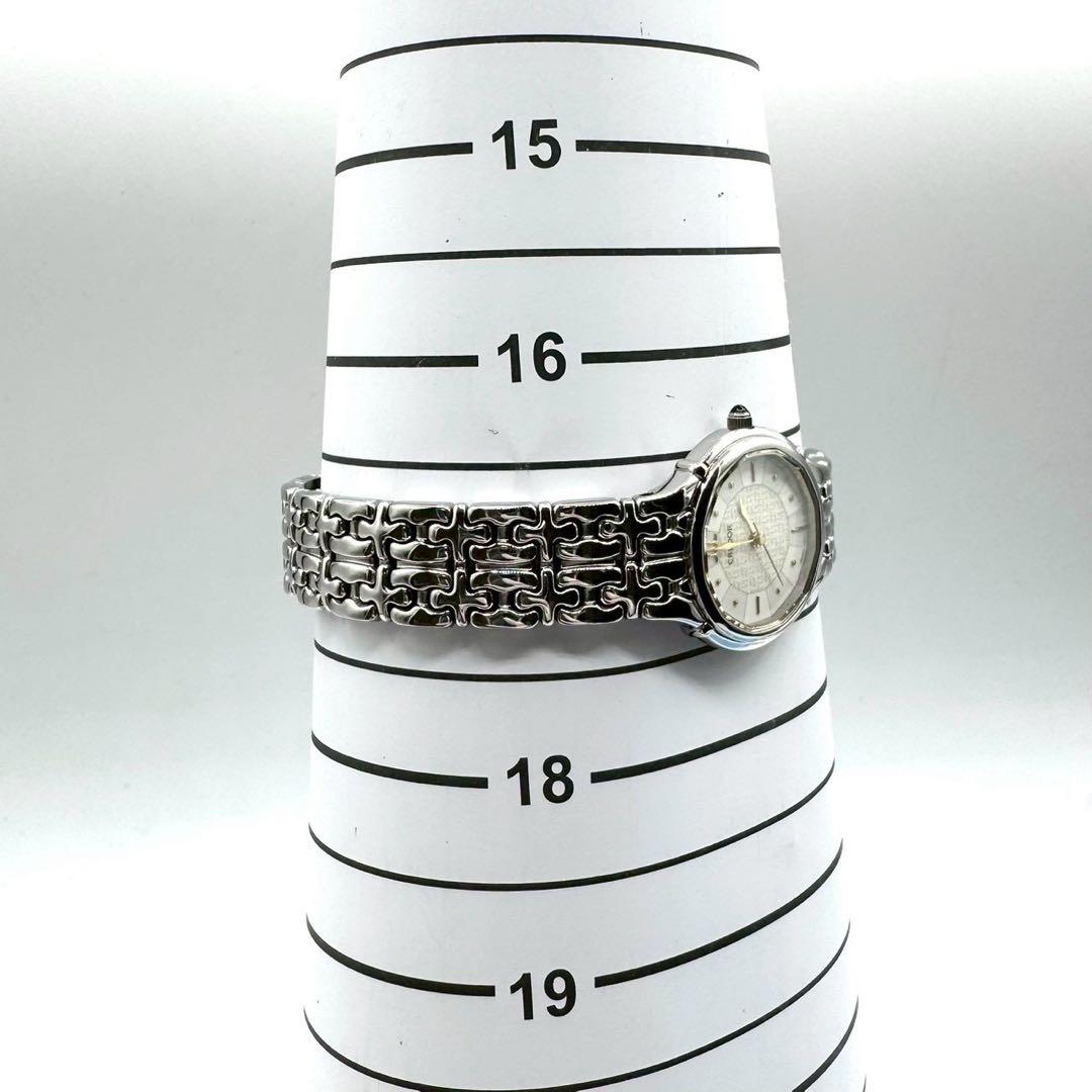 美品✨稼働 HATTORI SEIKO CREDOR 1Pオニキスブレスウォッチ