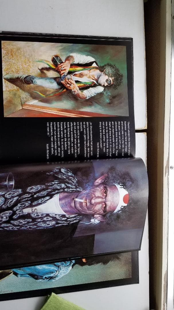 ローリングストーンズ大判イラスト本