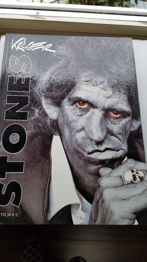 ローリングストーンズ大判イラスト本