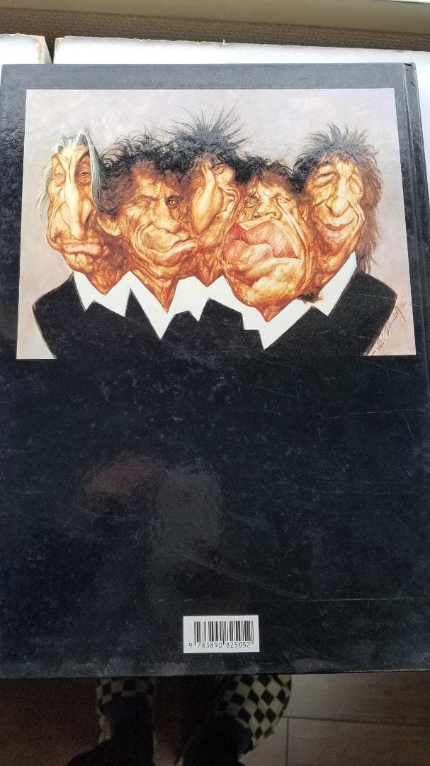 ローリングストーンズ大判イラスト本