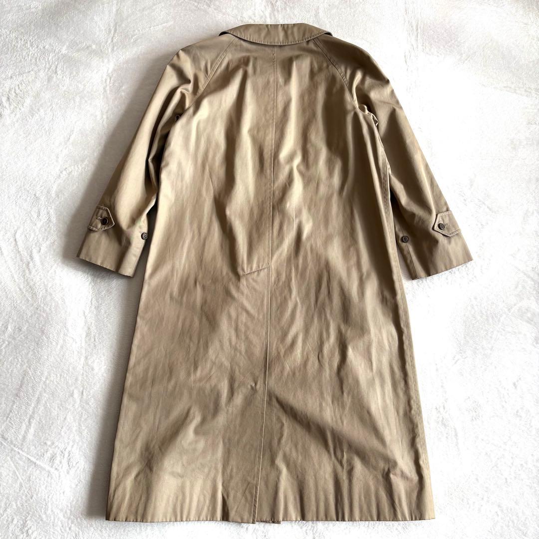 美品【BURBERRY バーバリー】ステンカラーコート ノバチェック