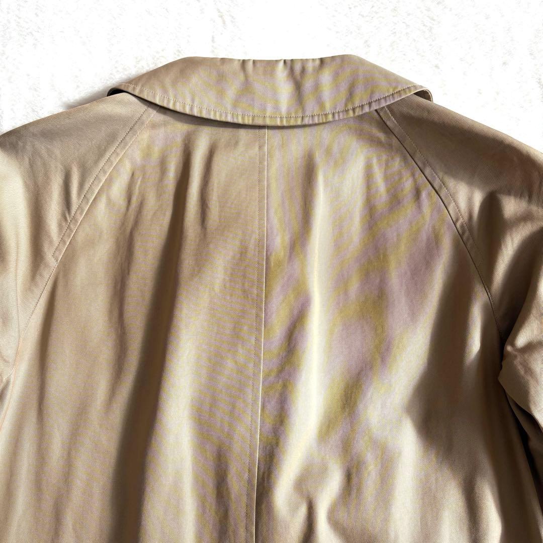 美品【BURBERRY バーバリー】ステンカラーコート ノバチェック