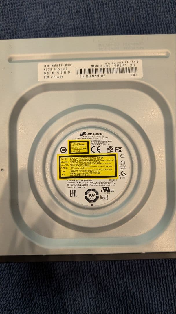 【ストレージ無し】ドスパラPC　i5-12400 メモリ16GB（8GB×２）