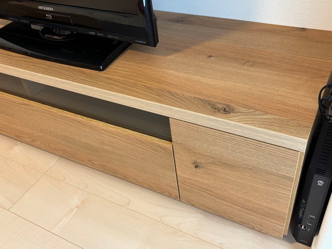 【ぽん】 テレビボード　140cm　完成品　日本製