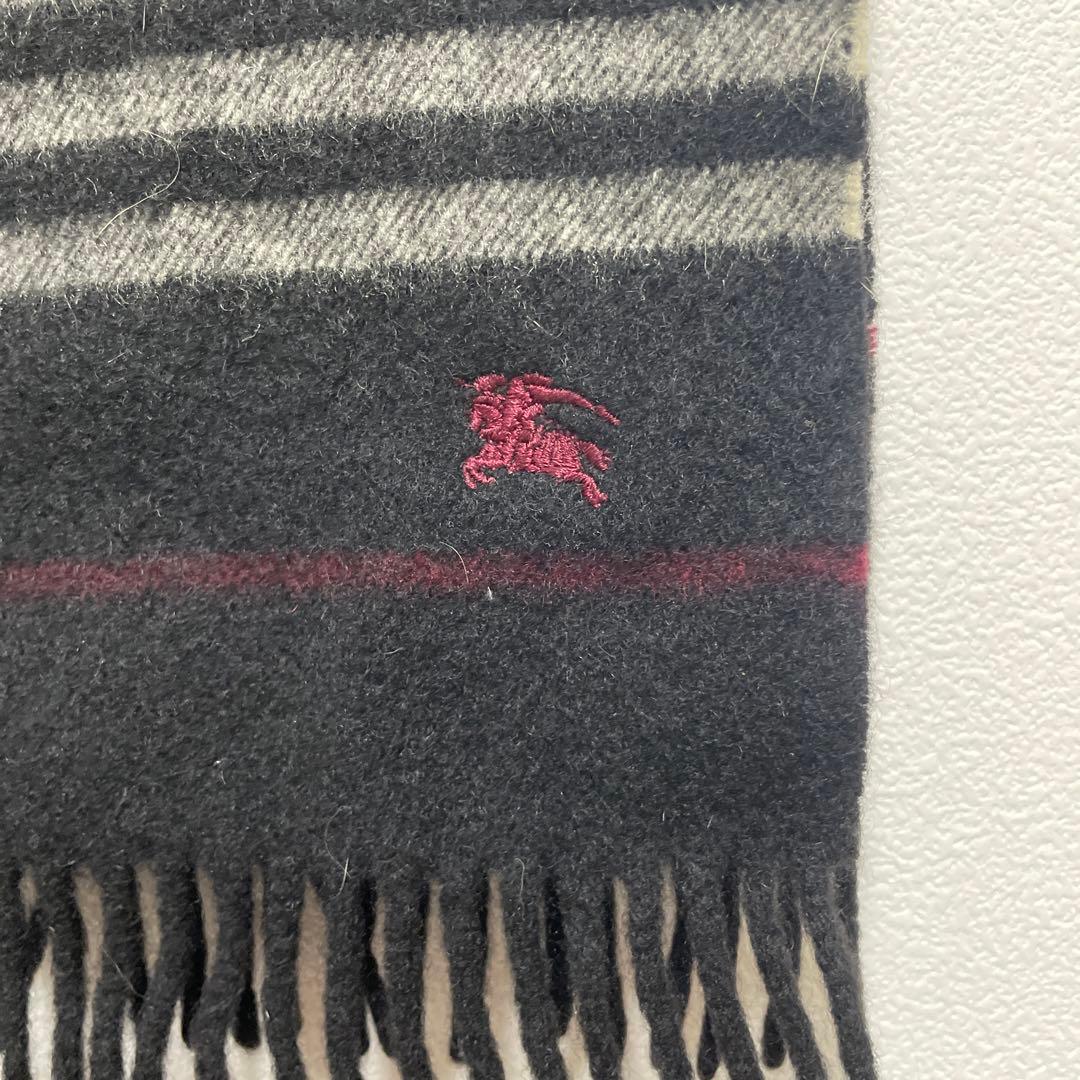 Burberry black lable マフラー　カシミヤ100%