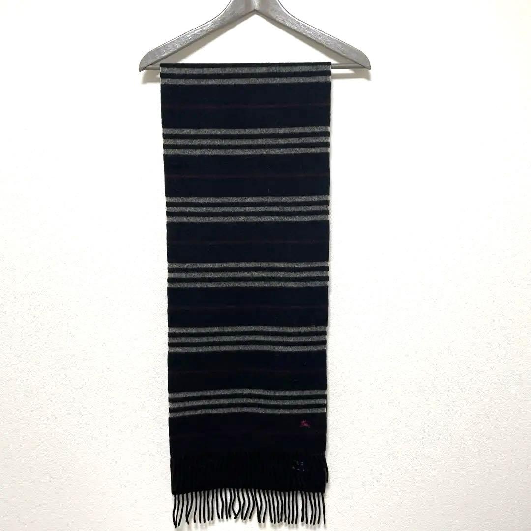 Burberry black lable マフラー　カシミヤ100%