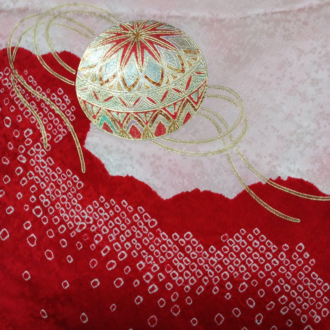 七五三、3歳用絞り着物 フルセット