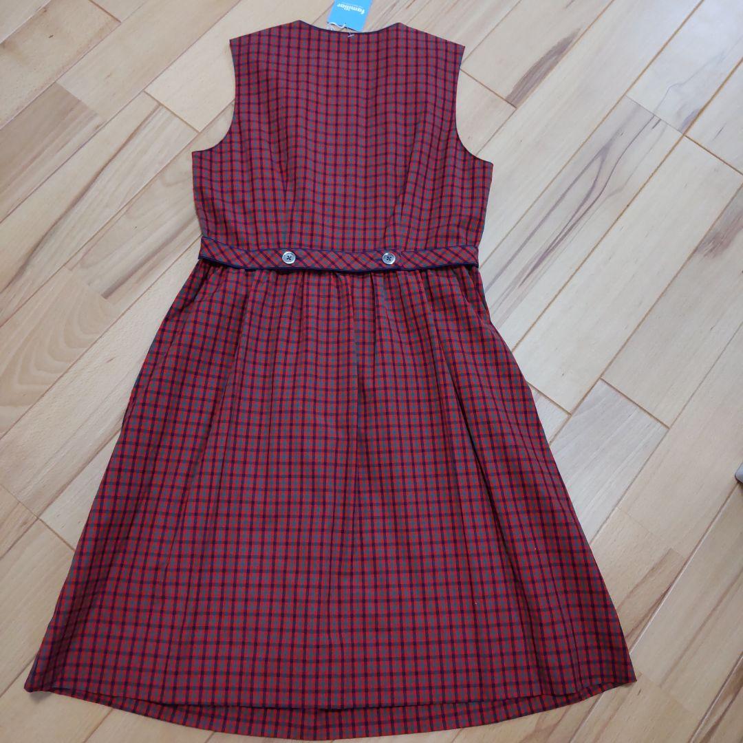 再値下げ新品　familiar ファミリア　ワンピース 150　べべ　バーバリー