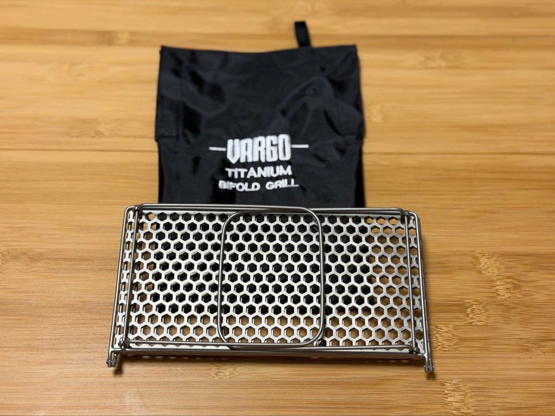 【新品未使用品】バーゴ VARGO チタニウム グリル&ストーブ３点