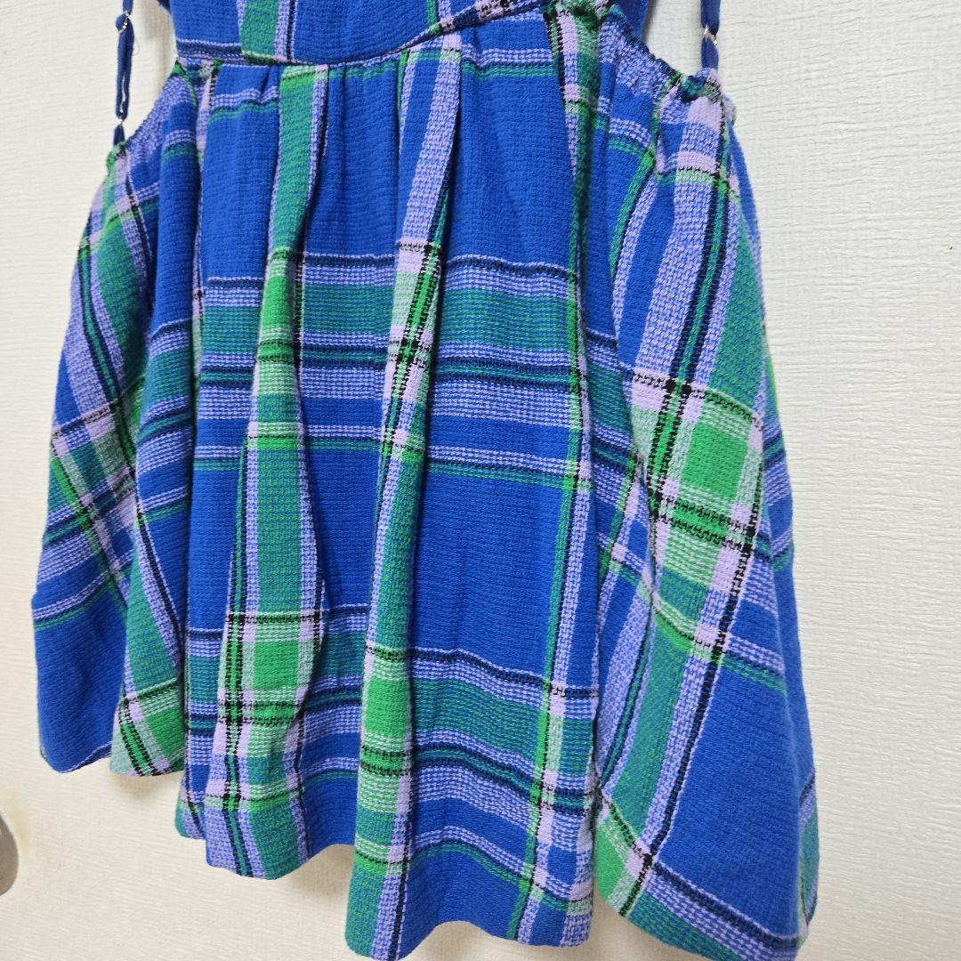 美品 完売 MAISON SPECIAL チェック ツイード ビスチェ F