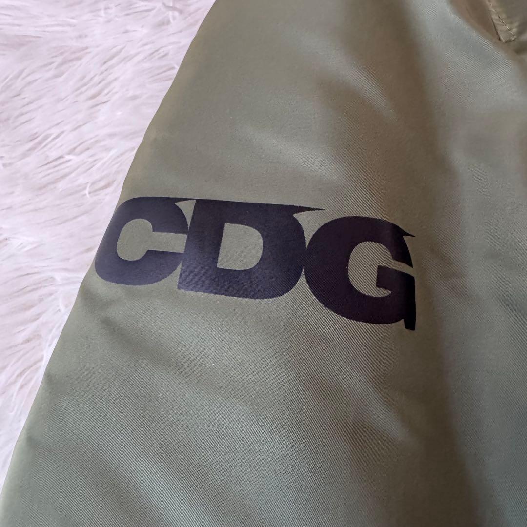 新品級 CDG×アルファインダストリーズ MA-1フライトジャケット カーキ M