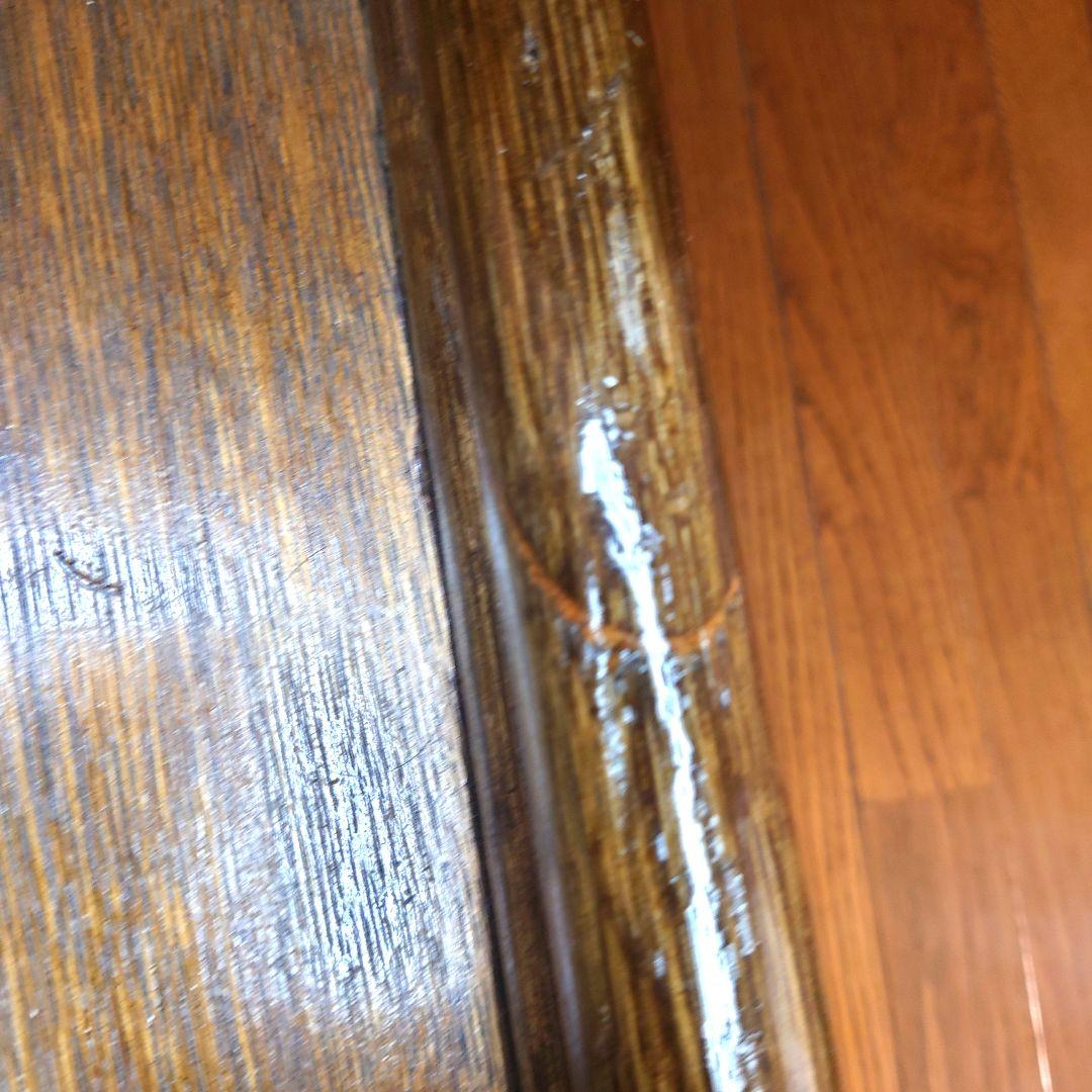 ラタン　籐　座卓　80X80 センターテーブル　ガラス天板　こたつ　ヴィンテージ