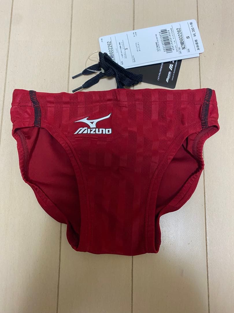 ストリームアクセラ　Mizuno 競泳水着 Fina認証 S レッド