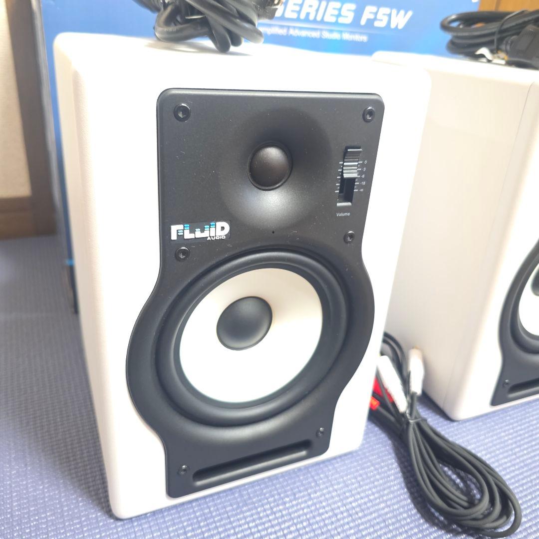 【184】Fluid Audio F5 スタジオモニタースピーカー【美品】