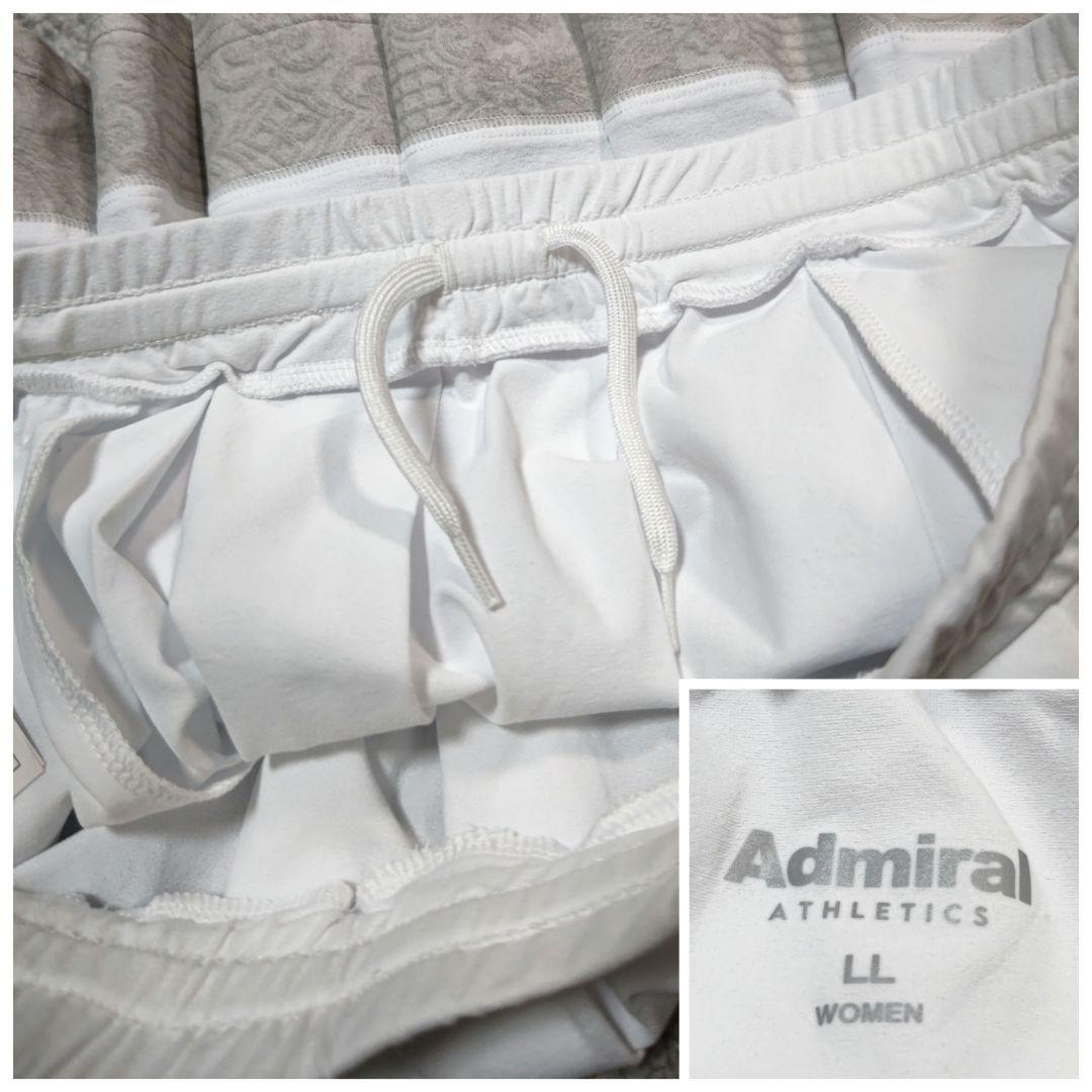 タグ付♡アドミラル テニスウェア◆Tシャツ＆スコート/セットアップ◆LL