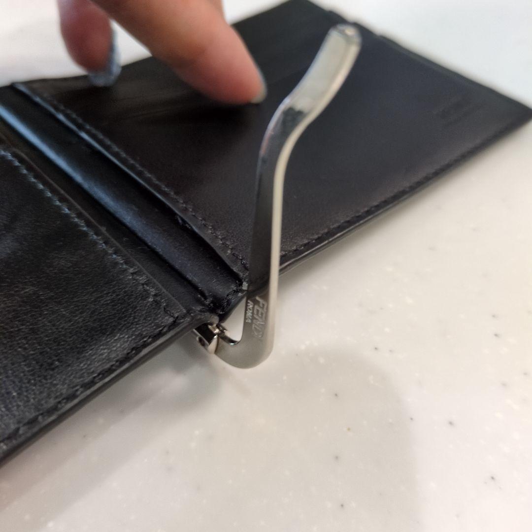 FENDI　マネークリップ 　二つ折り財布