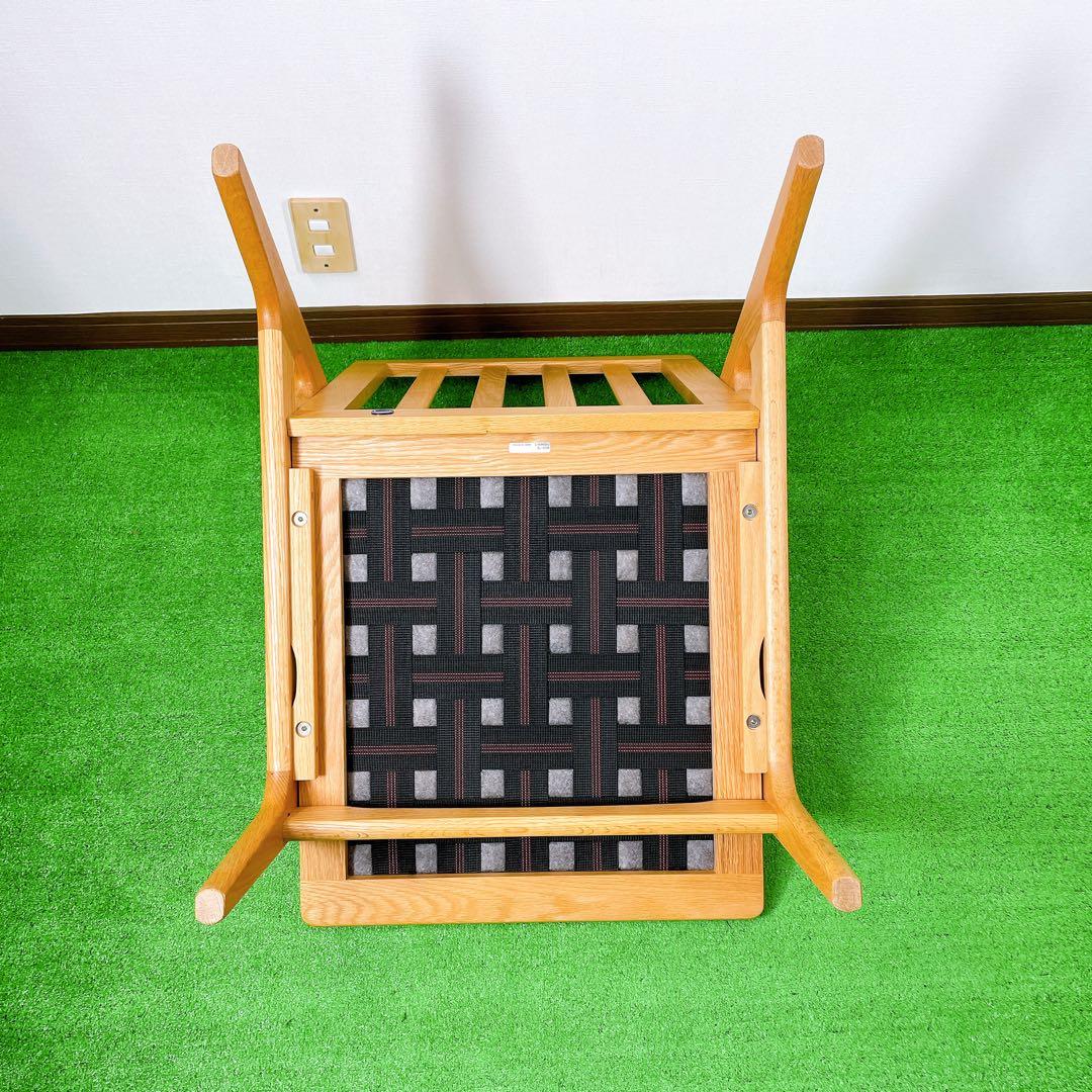 マルニ　60 オーク　フレームチェア　アームレス　肘置き無し