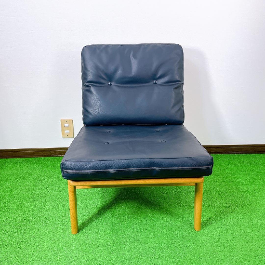 マルニ　60 オーク　フレームチェア　アームレス　肘置き無し