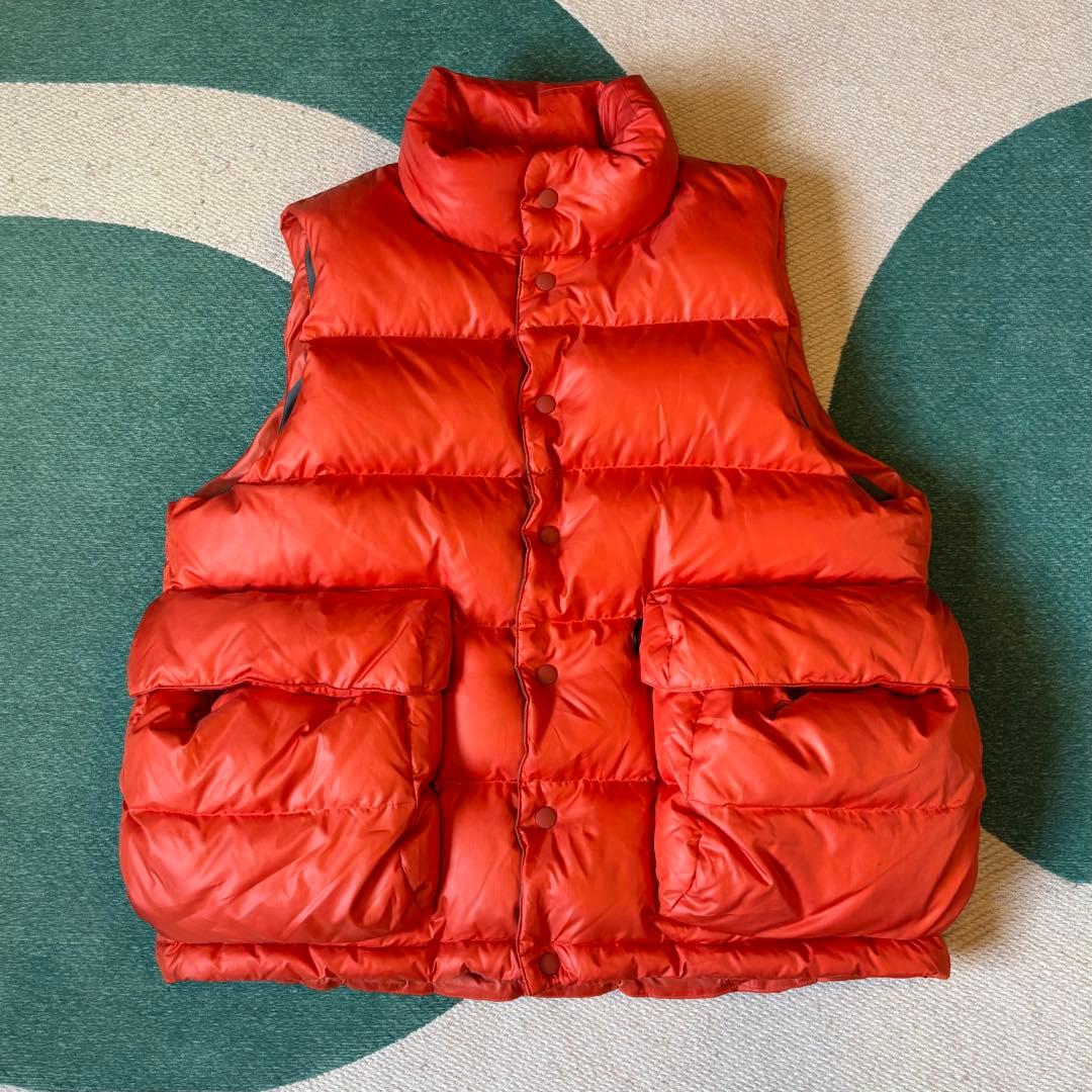 DAIWA PIER39 ダイワ ピア39 ダウンベスト　サイズM　オレンジ