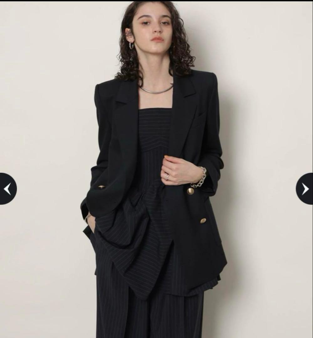 CADUNE ＜神崎 恵さんコラボ＞ボリュームペプラムトップス サイズM