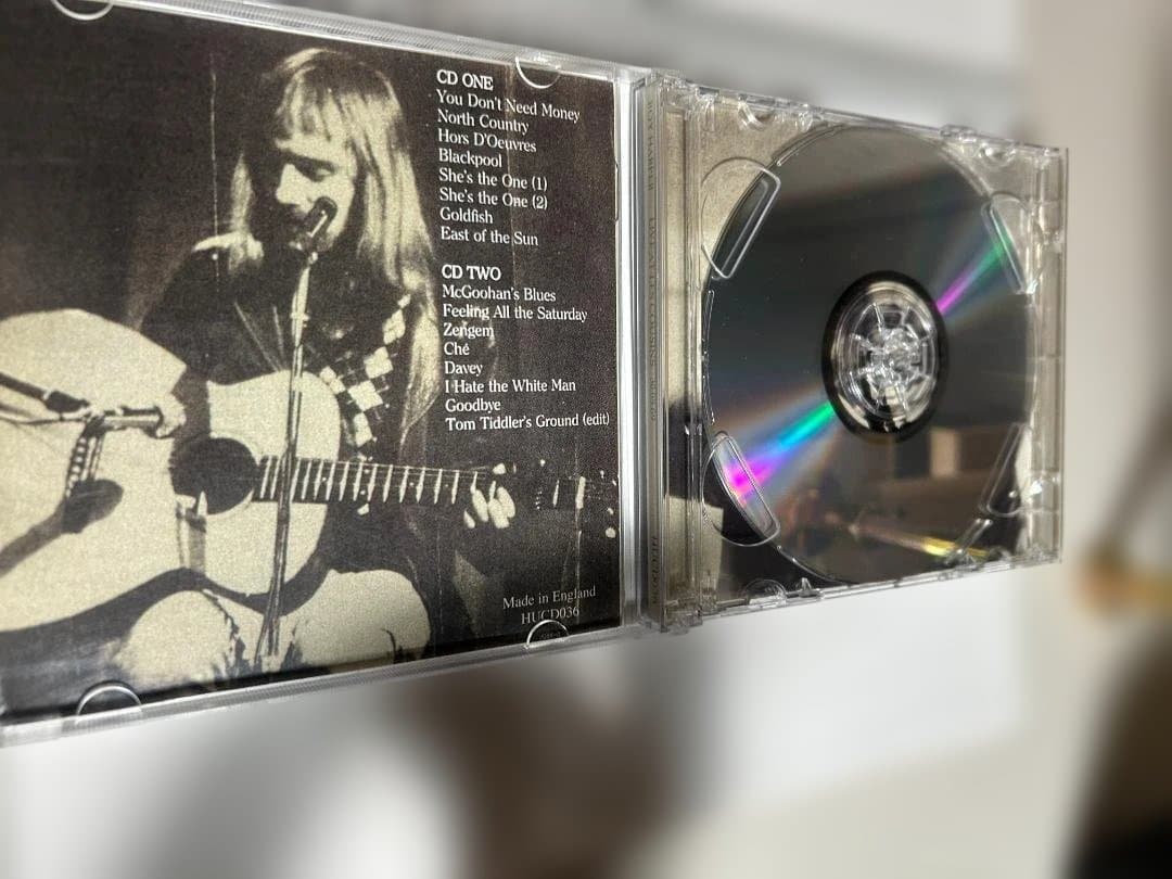 【サイン入英国人根底、ライブ】ロイ ハーパー/Live At Les・・/2CD