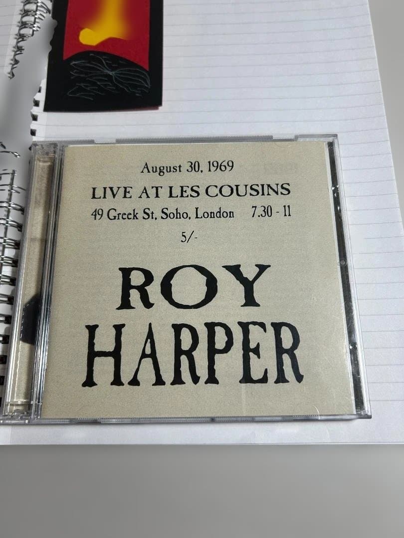 【サイン入英国人根底、ライブ】ロイ ハーパー/Live At Les・・/2CD