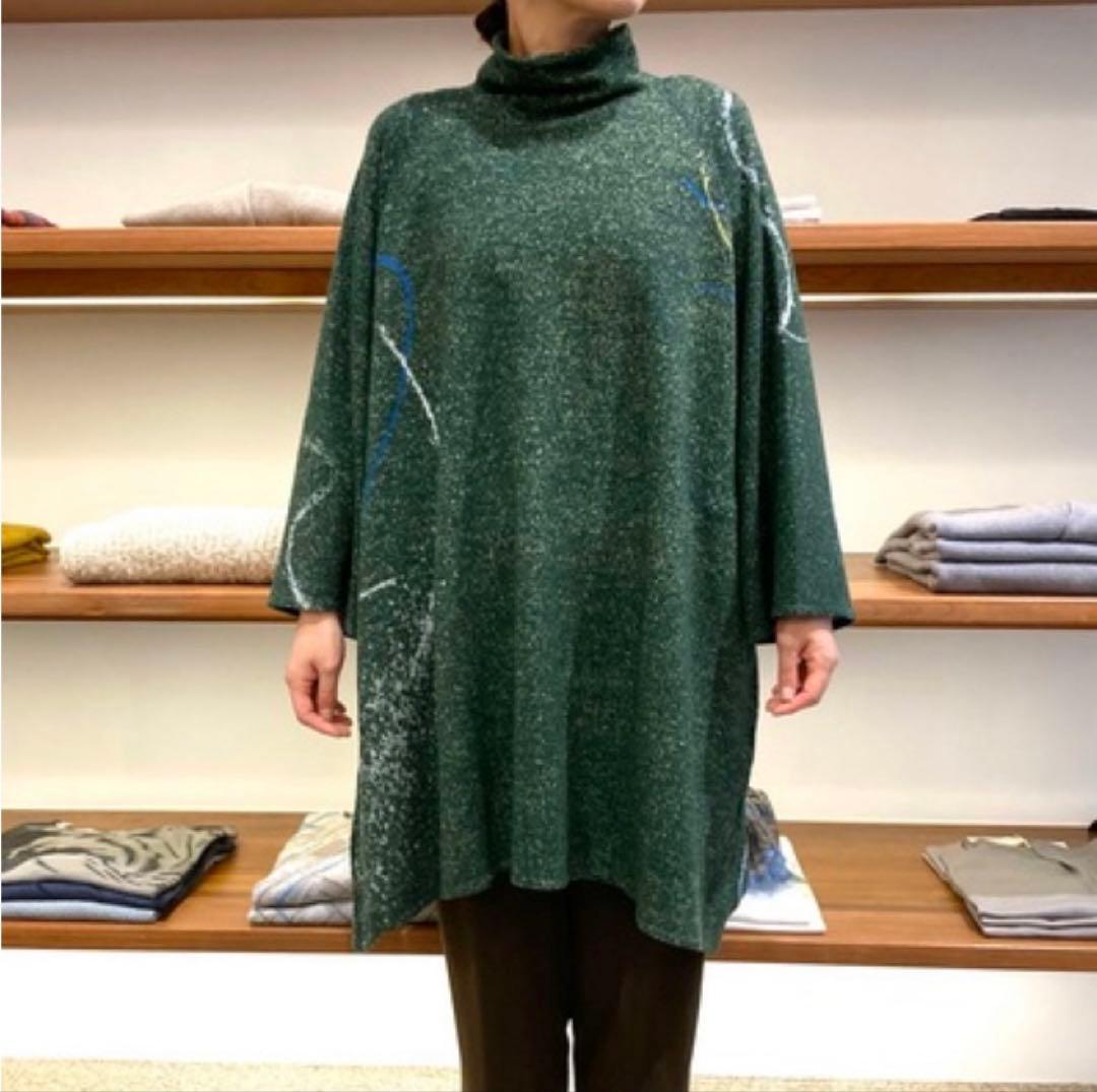 ヨーガンレール　ババグーリ　らくがきジャカード チュニック2023