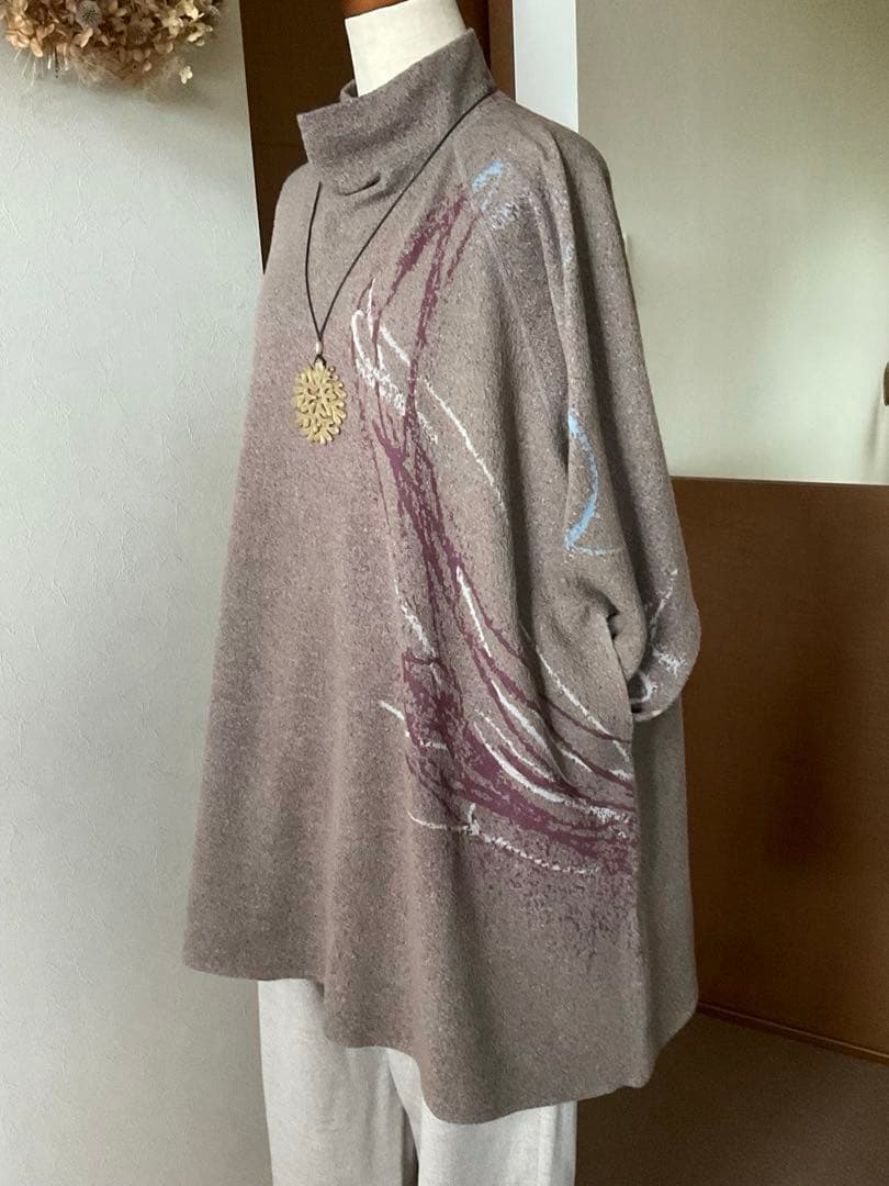 ヨーガンレール　ババグーリ　らくがきジャカード チュニック2023